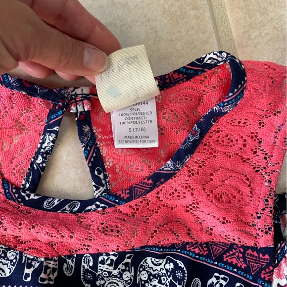 Lily Bleu Romper EUC - Picture 4 of 4